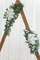Set of 2 - Artificial Flower Swag for Wedding Welcome Signs Floral Decorations